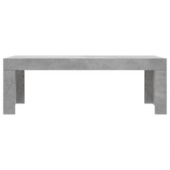 Couchtisch Betongrau 102x50x36 cm Holzwerkstoff