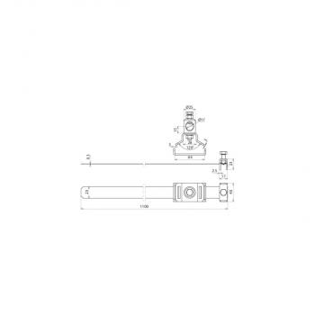 Dehn Bandrohrschelle für Fangstange BRS 50.300 BB16 8 V2A, M8x20mm (540105)