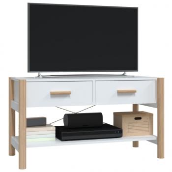 TV-Schrank Weiß 82x38x45 cm Holzwerkstoff