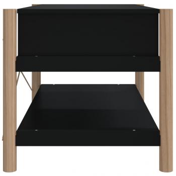 Couchtisch Schwarz 82x48x45 cm Holzwerkstoff