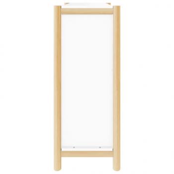 Schuhschrank Weiß 57,5x33x80 cm Holzwerkstoff