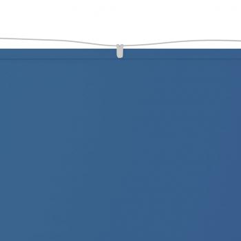 Senkrechtmarkise Blau 100x420 cm Oxford-Gewebe