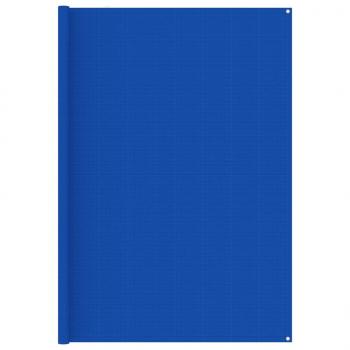 ARDEBO.de - Zeltteppich 250x600 cm Blau HDPE