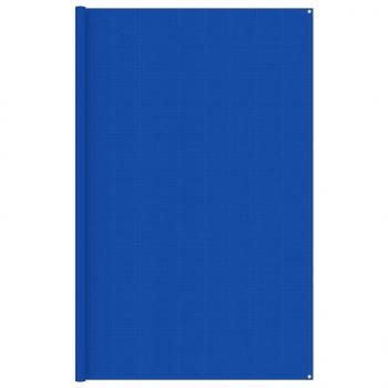 ARDEBO.de - Zeltteppich 300x600 cm Blau HDPE