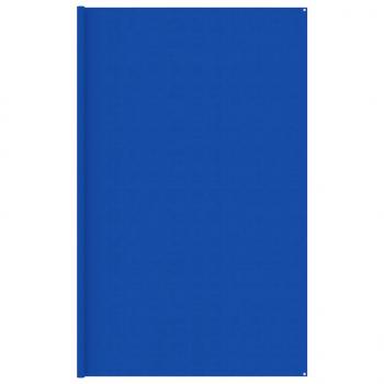 ARDEBO.de - Zeltteppich 400x400 cm Blau HDPE