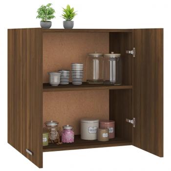 Hängeschrank Braun Eichen-Optik 60x31x60 cm Holzwerkstoff