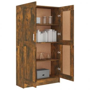 Bücherschrank Räuchereiche 82,5x30,5x150 cm Holzwerkstoff