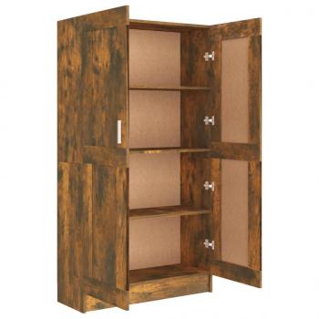 Bücherschrank Räuchereiche 82,5x30,5x150 cm Holzwerkstoff