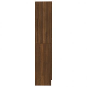 Bücherschrank Braun Eichen-Optik 82,5x30,5x150 cm Holzwerkstoff