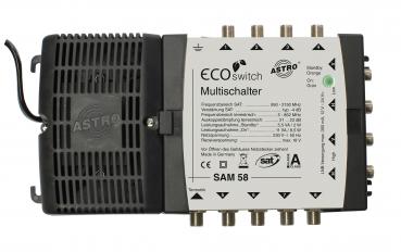 Newlec HSAM58E Multischalter 5 auf 8 Energy Saver