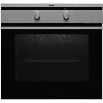 Amica EB 13722 E Einbaubackofen im Scandium Design, Edelstahl, Umluft, 66l