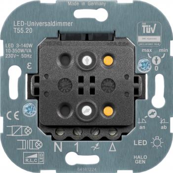 Newlec NDIMUNITA350LED140.01 LED-Universaltastdimmer kompatibel 55er Schalterprogramm i