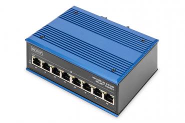 ARDEBO.de - NNETSWINDGBE8UMR.01 Industrial 8-Port Gigabit Ethernet Switch, DIN rail, unmanag