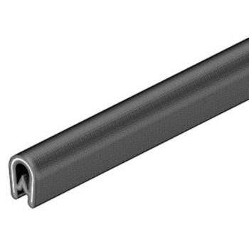 Obo Bettermann KSB 4 PVC Kantenschutzband für Bleche, PVC, schwarz (Menge: 10 m je Bestelleinheit)