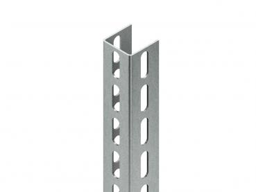 ARDEBO.de - U 5050/3000 F U-Profil, 50x50x3000 mm, gelocht, Stahl, feuerverzinkt DIN EN ISO 