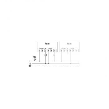 Esylux PD 360i/24 BASIC SMB Decken-Präsenzmelder, 360°, Ø 24m Reichweite, ON/OFF, Fernbedienbar, weiß (EB10430916)