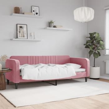 ARDEBO.de - Tagesbett Rosa 80x200 cm Samt