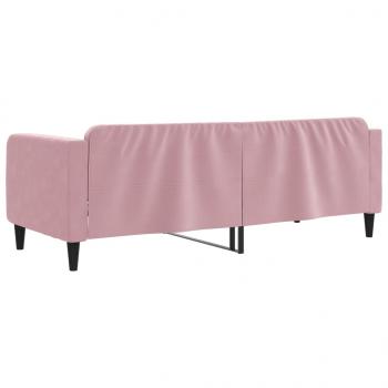 Tagesbett Rosa 80x200 cm Samt