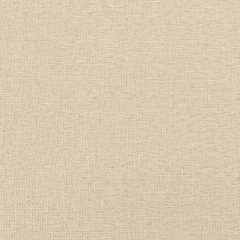 Tagesbett Creme 100x200 cm Stoff