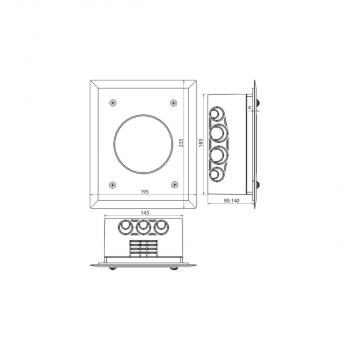 Dehn Trennstellenkasten TSK WDVS 180X140X88 K V2A (476050)