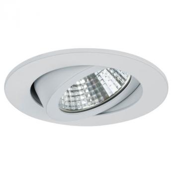 Brumberg 12361073 LED-Einbaustrahler 350 mA, 7 W, 38°, 3.000 K, rund, schwenkbar, weiss m