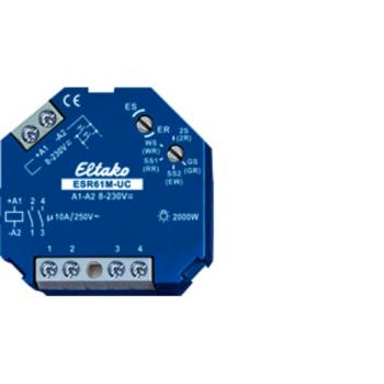 Eltako ESR61M-UC Multifunktions-Stromstoß-Schaltrelais UC. 1+1 Schließer potenzialfrei 