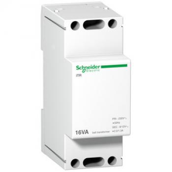 Schneider Electric A9A15212 Klingeltransformator iTR, 230V 50-60 Hz, Ausgang 8-12 V, 16 VA