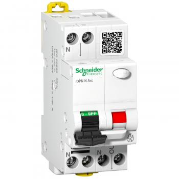 Schneider Electric A9FDB7616 Brandschutzschalter (AFDD) + LS, iDPN N Arc, 1P+N, 16A, B-Charakterist