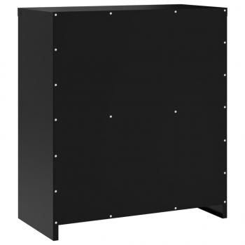 Aktenschrank Schwarz 79x40x90 cm Stahl