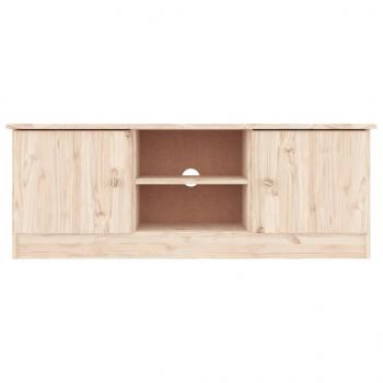 TV-Schrank ALTA 112x35x41 cm Massivholz Kiefer