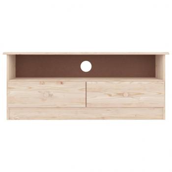 TV-Schrank mit Schubladen ALTA 100x35x41 cm Massivholz Kiefer