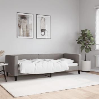 ARDEBO.de - Tagesbett Taupe 80x200 cm Stoff