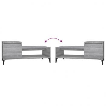 Couchtisch Grau Sonoma 100x50x45 cm Holzwerkstoff