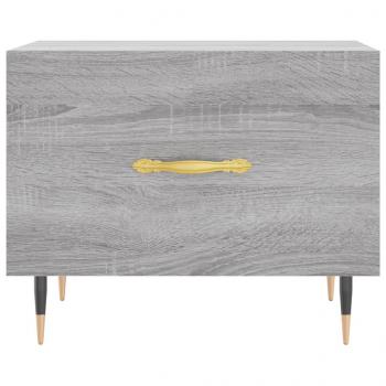 Couchtische 2 Stk. Grau Sonoma 50x50x40 cm Holzwerkstoff