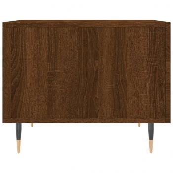 Couchtische 2 Stk. Braun Eichen-Optik 50x50x40 cm Holzwerkstoff