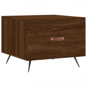 Couchtische 2 Stk. Braun Eichen-Optik 50x50x40 cm Holzwerkstoff