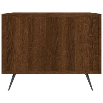 Couchtische 2 Stk. Braun Eichen-Optik 50x50x40 cm Holzwerkstoff