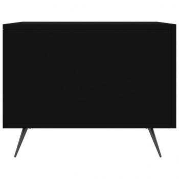 Couchtische 2 Stk. Schwarz 50x50x40 cm Holzwerkstoff