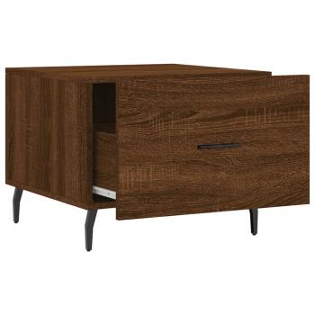 Couchtische 2 Stk. Braun Eichen-Optik 50x50x40 cm Holzwerkstoff