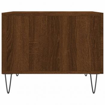 Couchtische 2 Stk. Braun Eichen-Optik 50x50x40 cm Holzwerkstoff