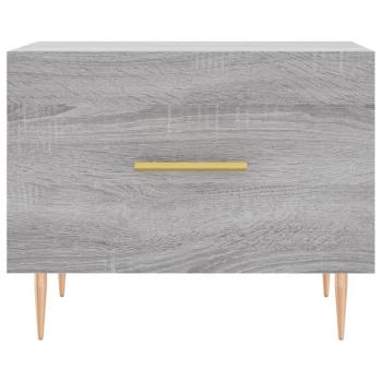 Couchtische 2 Stk. Grau Sonoma 50x50x40 cm Holzwerkstoff