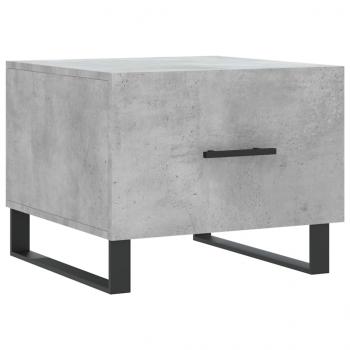 Couchtische 2 Stk. Betongrau 50x50x40 cm Holzwerkstoff