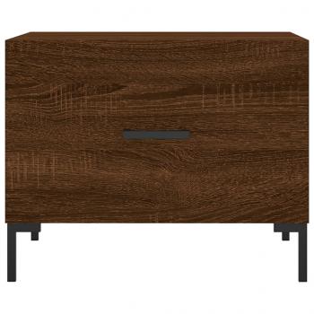 Couchtische 2 Stk. Braun Eichen-Optik 50x50x40 cm Holzwerkstoff