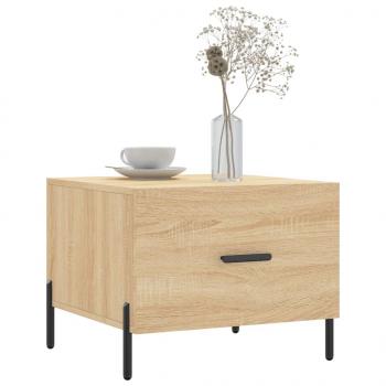 Couchtische 2 Stk. Sonoma-Eiche 50x50x40 cm Holzwerkstoff