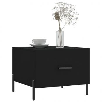 Couchtische 2 Stk. Schwarz 50x50x40 cm Holzwerkstoff