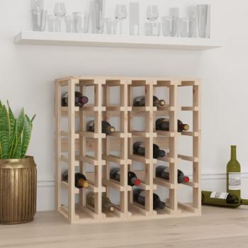 ARDEBO.de - Weinregal 58,5x33x60,5 cm Massivholz Kiefer