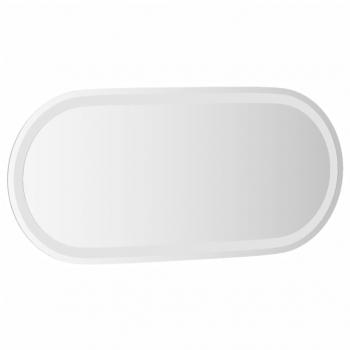 LED-Badspiegel 80x35 cm Oval