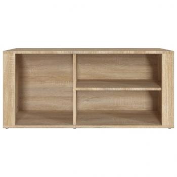 Schuhregal Sonoma-Eiche 100x35x45 cm Holzwerkstoff