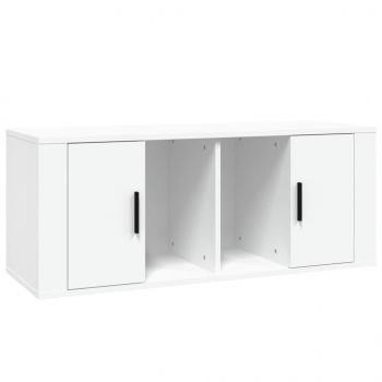 TV-Schrank Weiß 100x35x40 cm Holzwerkstoff