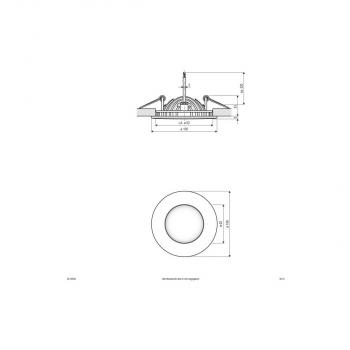 EVN LED Deckeneinbau Rund - IP20 - 350mA, 7W, 363lm, 4000K, weiß (DL10540)